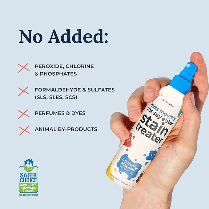 Miss Mouth's Stain Remover for Clothes, Furniture & More